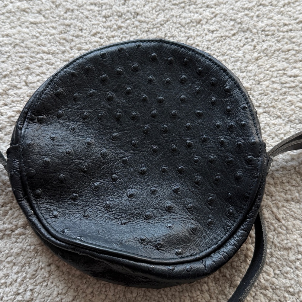 starANbag round leather bag